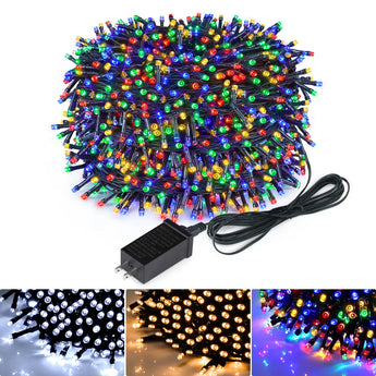 10M-50M Led Lights String Street Garland Fairy Light 110V 220V Waterproof Outdoor Garden Party Wedding Christmas Decoration Lamp