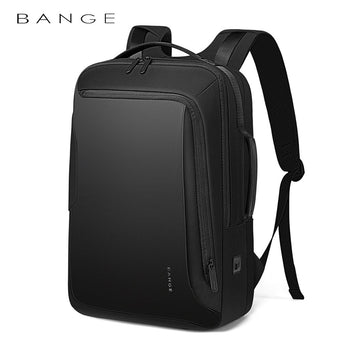 Bange 15.6 inch Laptop Backpack For Men Water Repellent Functional Rucksack with USB Charging Port Travel Backpacks Male