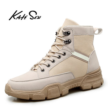 Botas de invierno para hombre súper cálidas para hombre al aire libre botas de piel abrigadas para Hombre Zapatos de felpa tobillo nieve bota Botas Masculina