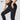 Entrenamiento Lycra bolsillos Leggings mujeres negro Push Up Legging pantalones entrenamiento moda femenina alta cintura estiramiento Leggins talla grande