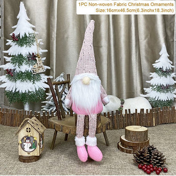 Gnome Christmas Faceless Doll Merry Christmas Decorations For Home Cristmas Ornament Xmas Navidad Natal New Year 2023