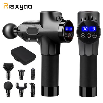 High frequency Massage Gun Muscle Relax Body Relaxation Electric Massager with Portable Bag Therapy Gun for fitness