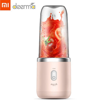 Xiaomi Deerma 400ML Portable Electric Juicer Blender Wireless Automatic Multi-Functional USB Rechargable Juice Cup Mixer Machine