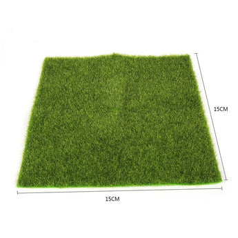 Mayitr Grasmat Groen Kunsmatige Grasperke Turf Matte Vals Sooi Tuin Mos vir Huis Vloer Trou Versiering