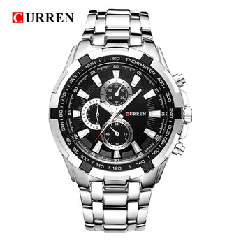 HOT2016 relojes CURREN hombres cuarzo TopBrand relojes militares analógicos hombres deportes ejército reloj resistente al agua