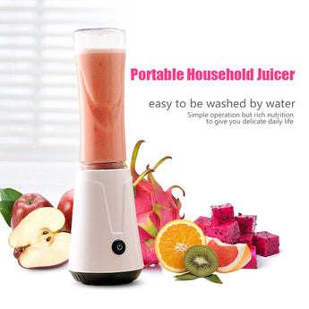 600ML Portable Electric Juicer Blender Fruit Baby Food Milkshake Mixer Meat Grinder Multifunction Juice Maker Machine DIY Drop