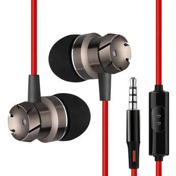 Heavy Bass In-Ear Earphone for Samsung Galaxy A3 A5 A7 2017 2016 Stereo Phone Headset Music Earpiece Fone De Ouvido With Mic