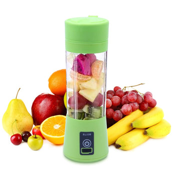 380ML blender USB-laaimodus Draagbare klein versapper-uittreksel Huishoudelike klits Vrugtemenger Sapmasjien Smoothie Maker 