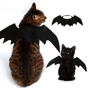 Cute Halloween cat costume Little cat Bat wings Halloween cat wings Halloween cat accessories 2018 Halloween decorations