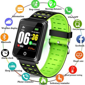 LIGE 2019 New Smart Watch Men Women Waterproof