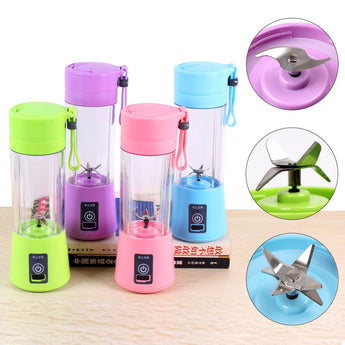 Hand Portable Blender Mixer USB Charging Mode Small Mini Juicer Extractor Household Whisk Fruits Juice Machine Smoothie Maker