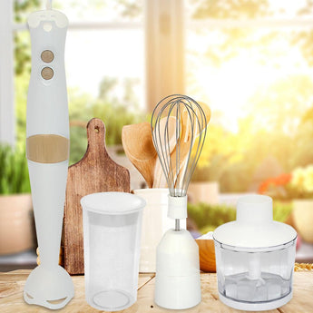 4 in 1 Multifunctional Portable Blender Electric Eggbeater Juicer Milkshake Mixer Food Crushed Ice Meat Grinder Glue Stick