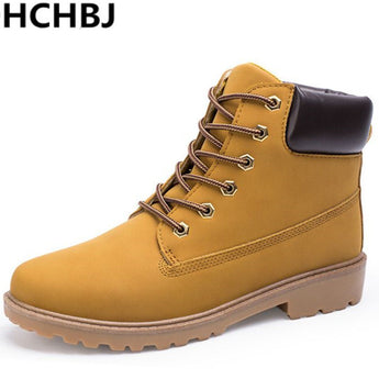 Synthetic suede leather men's boots Spring Autumn and winter Snow shoes 2018