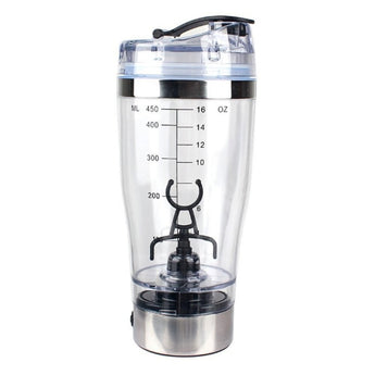 450ML outomatiese draagbare roermenger Batteryaangedrewe selfroer melkskudbeker Elektriese koffiebeker slim waterbottel 