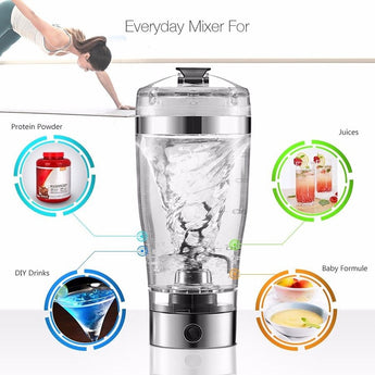 450ML Draagbare Vortex Electric Blender Proteïen Shaker Smart Mixer Cup Outomatiese Beweging Intelligente DIY Drink 