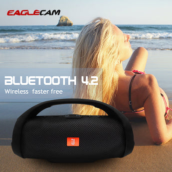 Draadlose Bluetooth Luidspreker Stereo Draagbare Boom Box Buitelug sport bas Kolom Subwoofer Sound Box met FM Radio TF Mp3 Player