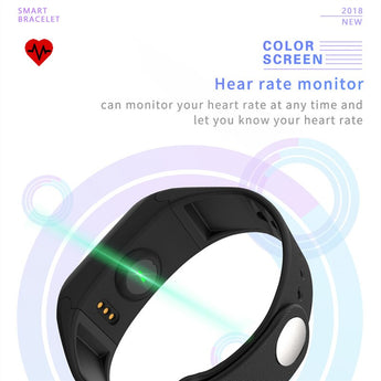 INTELLIGENT SPORTS BRACELET HEART RATE MONITOR