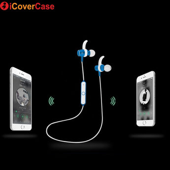 Bluetooth Headphone For Samsung Galaxy A7 A5 A3 2017 2017 2016 2015 Wireless Earphone Earbud Headset Phone Cases Accessory Coque