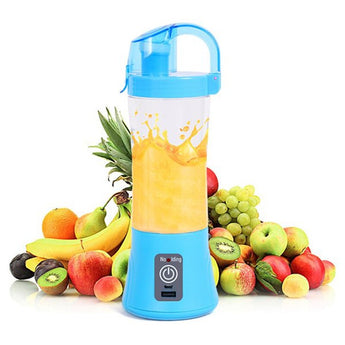 380ML Draagbare Blender Versapperbeker Elektriese outomatiese Groente Vrugte Sitrus Lemoensap Maker Beker Menger Bottel USB Herlaaibaar 