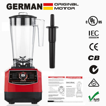 3L 2200W Heavy Duty Kommersiële Blender Professionele Blender Menger Voedselverwerker Japan Lemsapper Ice Smoothie Machine 