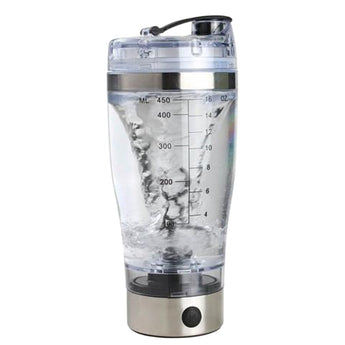 450Ml Elektriese Proteïenskuder Usb Shaker Bottels Melk Koffie Blender Water Bottel Beweging Vortex Tornado Smart Mixer 