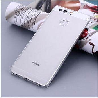 Ultra-dun deursigtige sagte TPU-omhulsel vir Huawei P8 P9 Plus P8 Lite Silicon Gradient-beskermende dekking vir Huawei P9-foondop