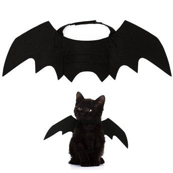 Cute Halloween cat costume Little cat Bat wings Halloween cat wings Halloween cat accessories 2018 Halloween decorations