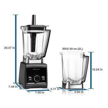 Alfawise Professionele 2L Blender Mixer 30000 RPM Juicer Voedsel Processor met 8 vlijmscherpe Blade Power For Home Brand Quality