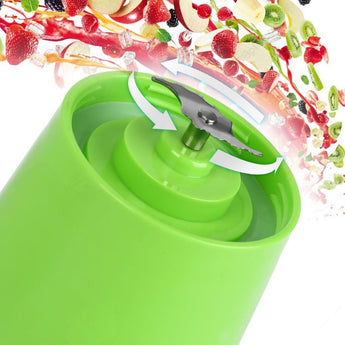 380ml USB Rechargeable Juicer Bottle Juice Citrus Blender Vegetables Fruit Milkshake Smoothie Squeezers Reamers Portable Cup