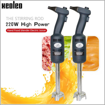 XEOLEO Handheld blender Commercial Immertion blender heavy duty Food blender Stepless adjustment Smoothie maker 110V/220V 220W