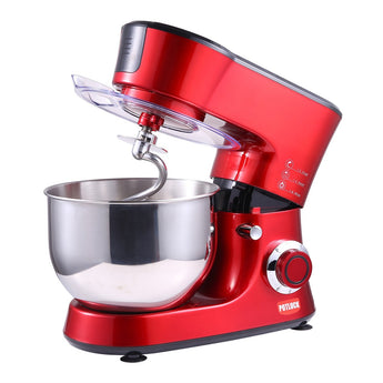 HOODAKANG 5L Stainless Steel Bowl 6-speed Kitchen Food Stand Mixer Cream Egg Whisk Blender Cake Dough Bread Mixer Maker Machine