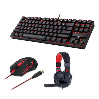 Juego de Teclado mecánico con cable para Gaming juego de teclado Glow Gaming teclado ratón Combo gratis añadir auriculares de alta calidad