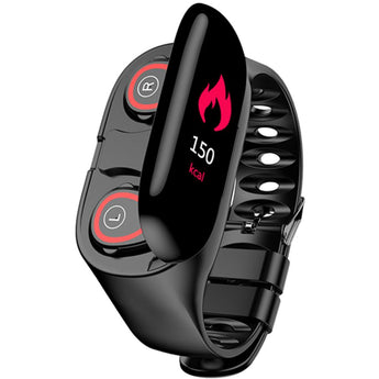 Nuevo G20 estéreo Dual Bluetooth auricular reloj inteligente Frecuencia Cardíaca presión arterial deportes pulsera inteligente vir telefoon IOS Android