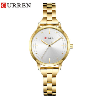 Reloj CURREN 9019 vir mujer, relojes de pulsera de cuarzo de moda, diseño creativo, regalo vir mujer, reloj femenino