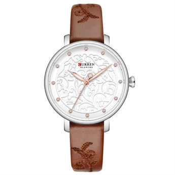 Relojes CURREN nuevo reloj de cuarzo de negocios para mujer, reloj de pulsera de lujo para mujer, reloj de pulsera para mujer, 9046