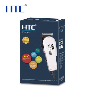 Cortadora de pelo profesional htc vir peluqueria y salon de belleza abejon CT-7108-W 