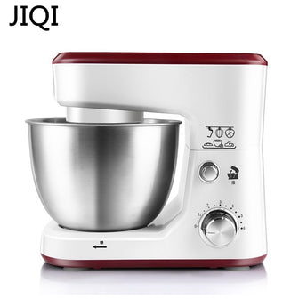 JIQI Electric Stand Food Mixers chef machine egg beater dough Blender cake bread toast mixer machine Baking Whipping cream