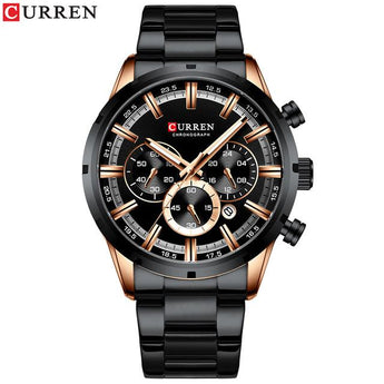 CURREN Men's Sports Quartz Wrist Watch