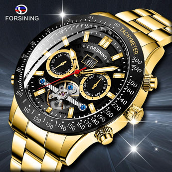 FORSINING Tourbillon Fashion multifunction for men automatic