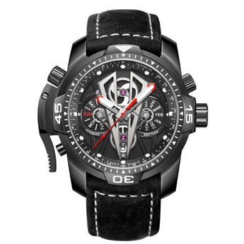 Reef Tiger Luxury Sport Men's Watch Luminous Top Mechanical Waterproof