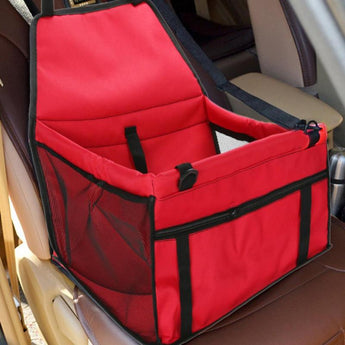 Almohadilla transportadora plegable para perros impermeable para asiento bolsa para gatos y cachorros, asiento de coche productos para mascotas