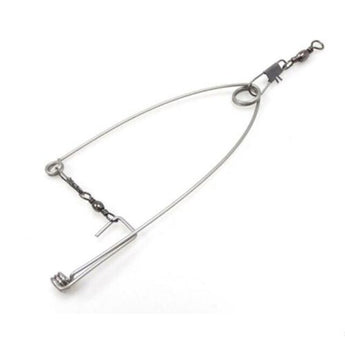 5pcs/Lot Automatic Fishing Hook Trigger Stainless Steel Spring Fishhook Bait Catch Ejection Catapult Full Speed Fish Accessories