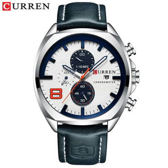 CURREN 2019 Fashion Men's Sport Watch Men Analog Quartz Watches Waterproof Date Military Multifunction Wrist Watches Men Clock